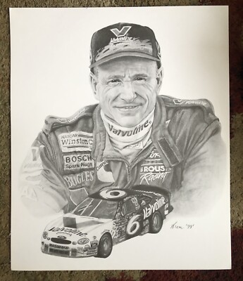 フィリップ・マーティン　リトグラフ Mark Martin Lithograph 20x24” | eBay