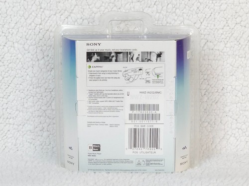 Sony Walkman NWZ-W202/BMC Black 2 GB Digital Music Player Cord-Free - Picture 2 of 10