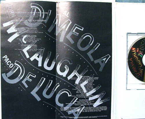 AL DiMEOLA JOHN McLAUGHLIN PACO DE LUCIA Live CD 24 KT GOLD Ltd. Ed. MasterSound - Picture 5 of 7