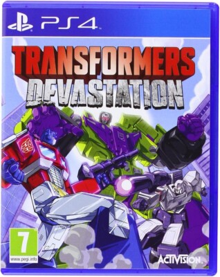 Transformers Devastation PS4 PlayStation 4 Videospiel Neuwertig UK Release