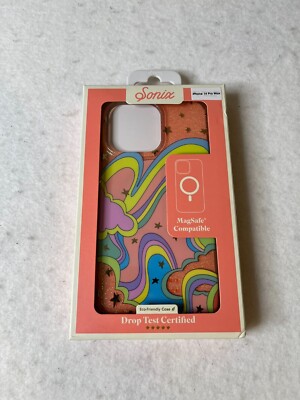 iPhone 14 Pro Max phone Case colorful rainbows unique design drop tested magsafe