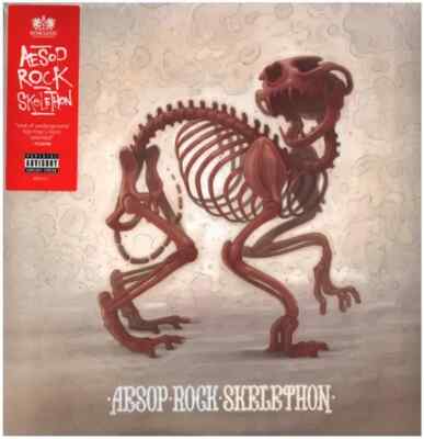DOUBLE LP & MP3 Aesop Rock Skelethon DOWNLOAD NEW OVP Rhymesayers Entertain