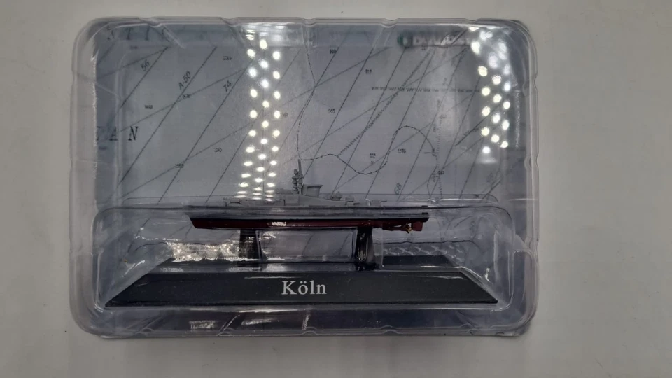 DeAgostini model Battleship Collection 1:1250 Atlas Editions Collection War Ship - Image 3 of 4