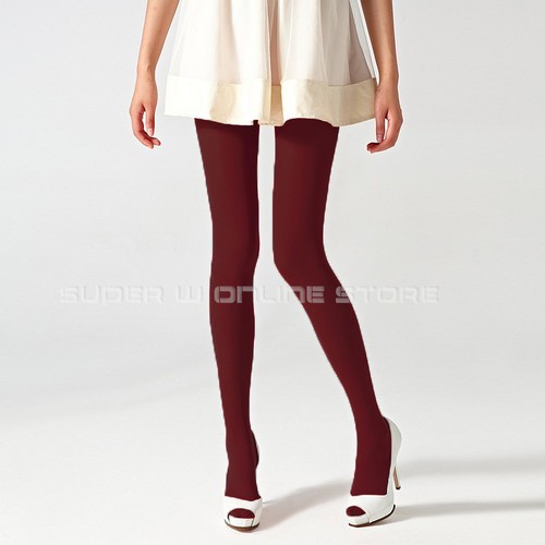 Tights Pantyhose Women Stocking Footed Hosiery OPAQUE 120D for Costume Dance - Picture 10 of 28