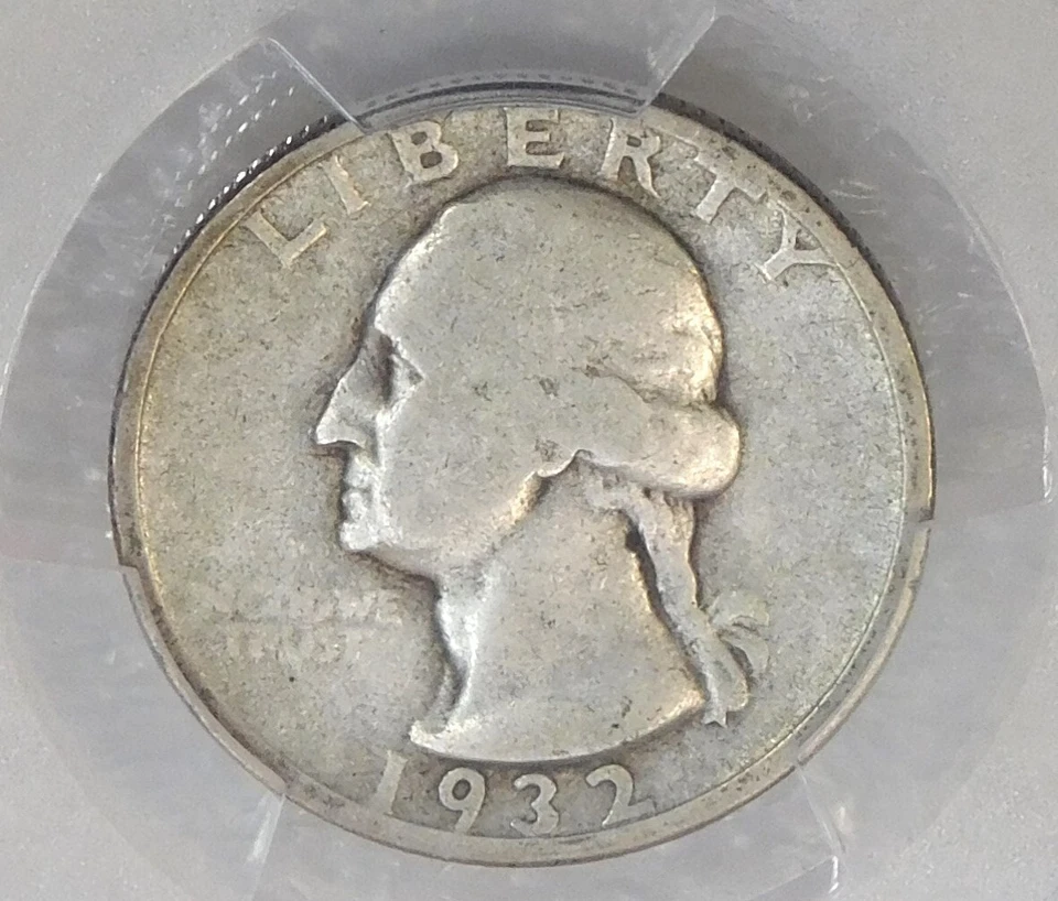 1932 D Washington Quarter PCGS VG10 Nice Original luster PQ New Holder #U39 - Image 2 of 4