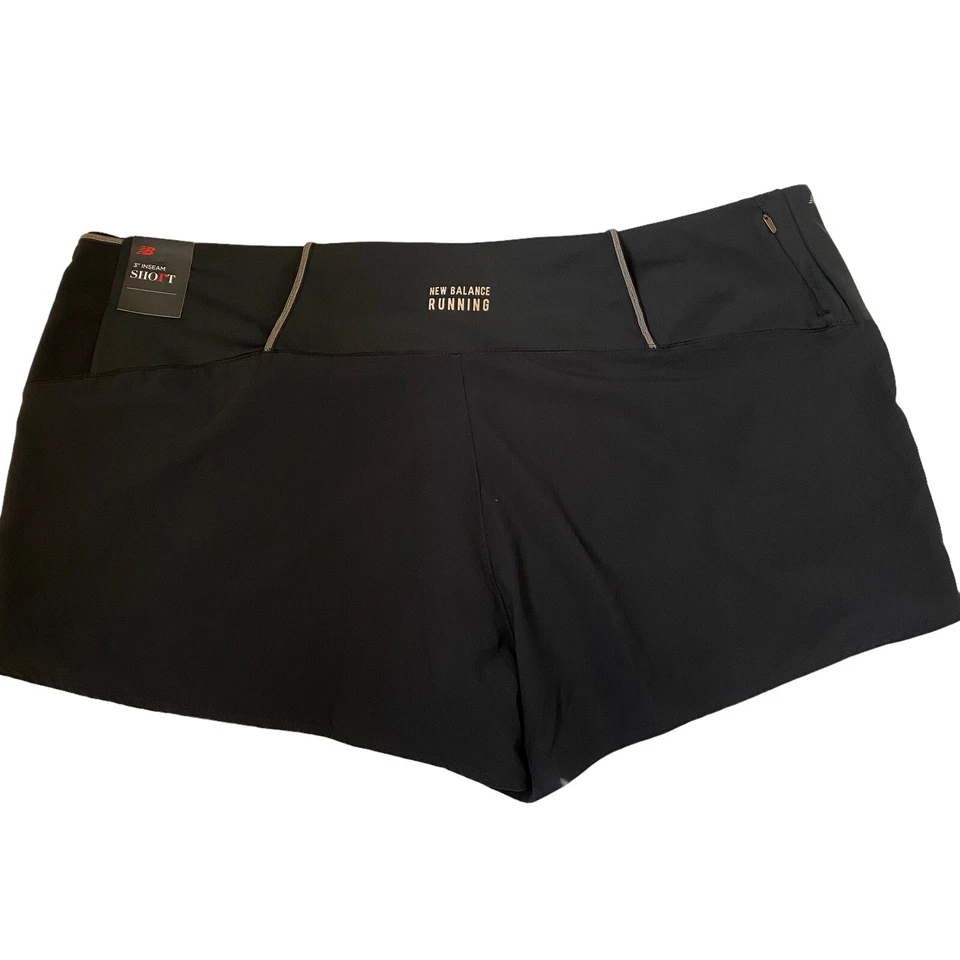 Pantalones Cortos New Balance Impact Atléticos Correr Pantalones Cortos Para Mujer Talla 2XL 3 Pulgadas Entrepierna Foto 2 de 4