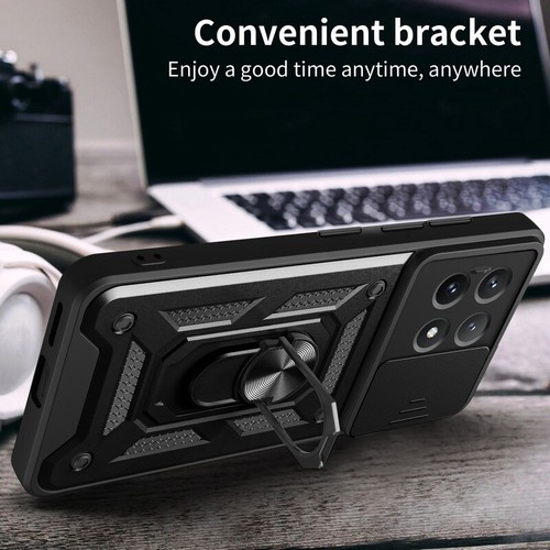 Funda protectora con soporte de anillo blindaje para Xiaomi Poco X6 12T Redmi Note 13 12 Pro 11 10 9 - Imagen 8 de 22