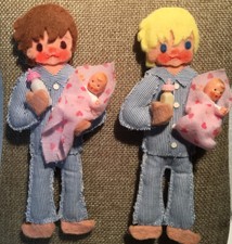 Someone Special handmade stuffed felt holiday figurine ornament