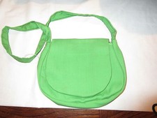 Purse,Girl's, Young Girl's, Green Purse With Strap , Vintage