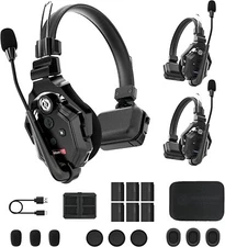 Hollyland Solidcom C1-3S 3-Person Full-Duplex Wireless Headset Intercom System