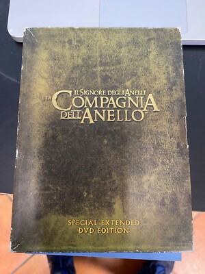 DVD IL SIGNORE DEGLI ANELLI LA COMPAGNIA DELL'ANELLO SPECIAL