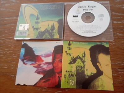 ENRICO RUGGERI SELTENE CD AUS DEM KATALOG Jahr 1991 Peter Pan 1^ CGD EDITION