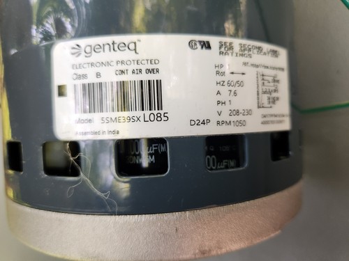 Genteq MOT14008 1HP Motor - Picture 5 of 9