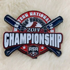 2014 Western National 14U ASA Fastpitch Championship Tri Cities WA Lapel Pin