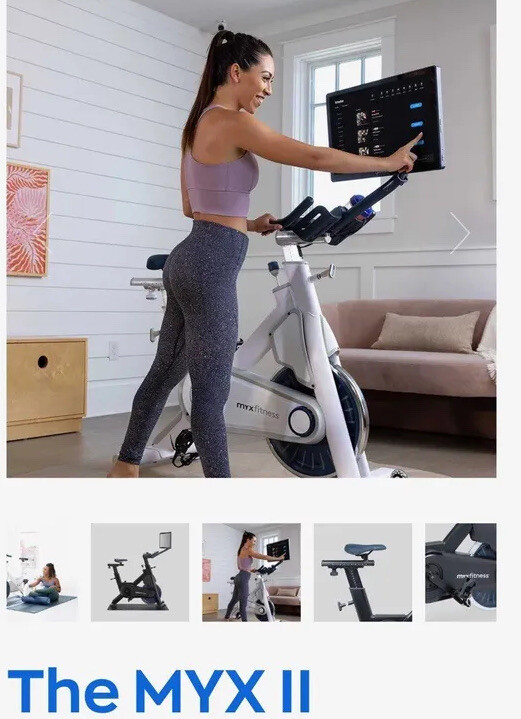 Stationary Bike Myx Fitness Membership Myx Bike Fitness Bicycle