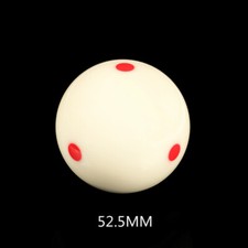 Resin Table Billiard Practice Training Pool Cue Ball Snooker Accessory White