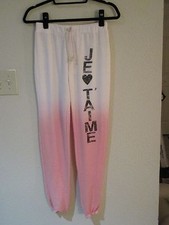 NWT VINTAGE HAVANA Dip-Dye Pink Soft SweatpantsSZ S