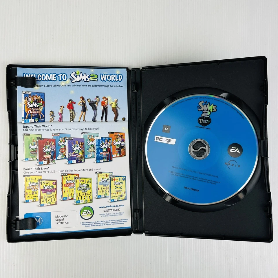 The Sims 2 Pets Expansion Pack PC DVD Game Set Good Condition (M) - Image 3 of 4