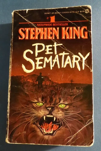 Pet Sematary by Stephen King (1st? Signet paperback edition)