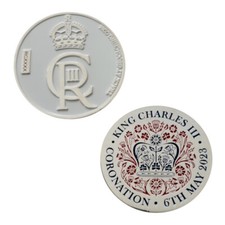 King Charles III Coronation Geocoin Geocaching Trackable