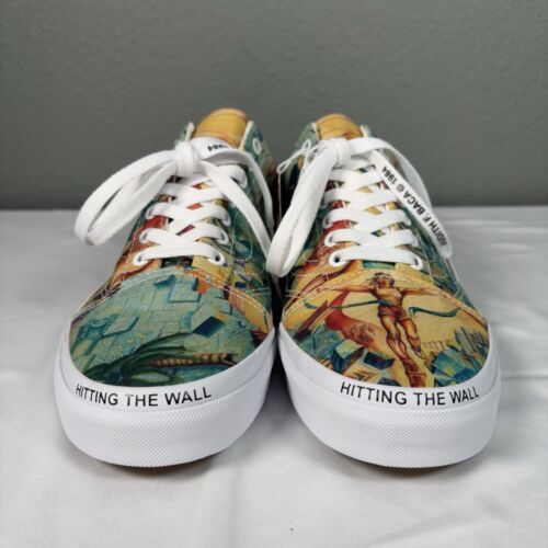 Gr. 10 Vans MOCA x Old Skool Judy Baca Hitting the Wall VN0A5KRFYQ81 SKATEBOARD - Bild 2 von 9
