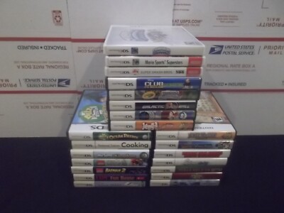 Nintendo Ds Games Most Complete-Many Titles to choose from-Build your own lot