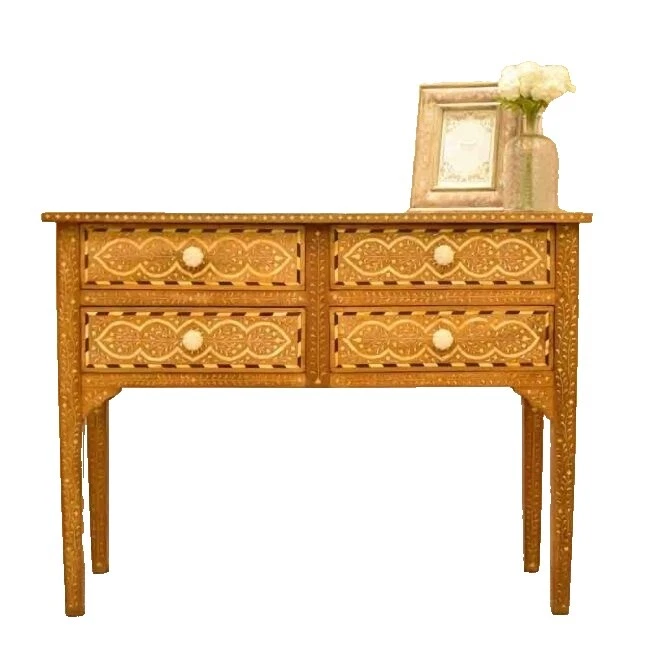 Mesas de mesa consola de madera hechas a mano