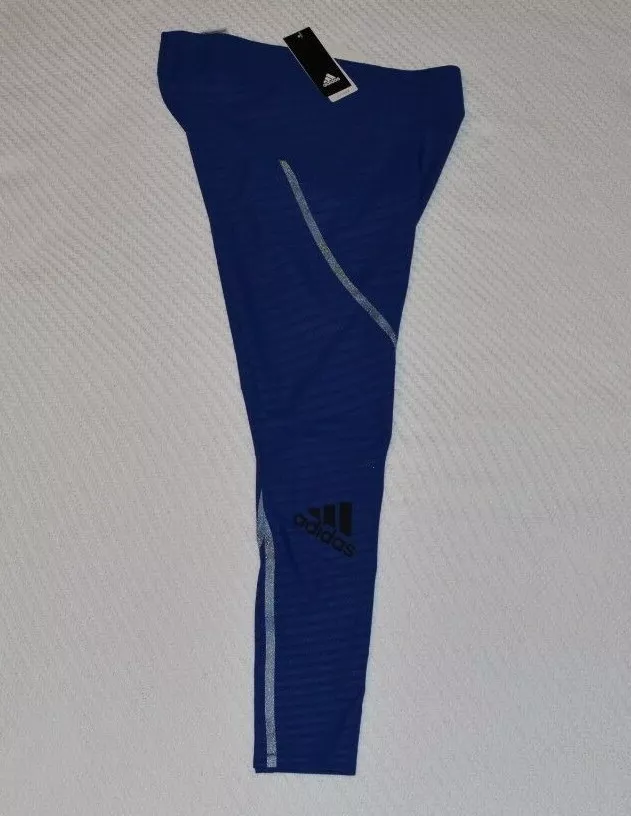 Adidas Men's Alphaskin 360 Activewear Compression Tights Blue Size XL  CD7137