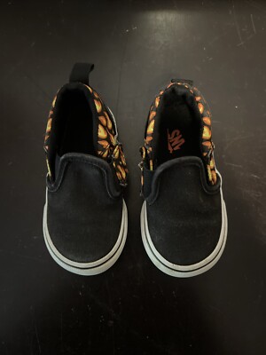 Toddler Flame Vans Shoes