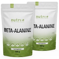 Beta Alanin Pulver 1Kg - Hochdosiert Vegan Und Rein - Nutri + Beta Alanine
