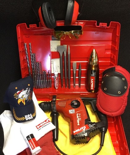 HILTI TE 7-C, USATO, BOTTIGLIA TERMICA GRATUITA, PUNTE E SCALPELLI, SPEDIZIONE VELOCE - Foto 6 di 12