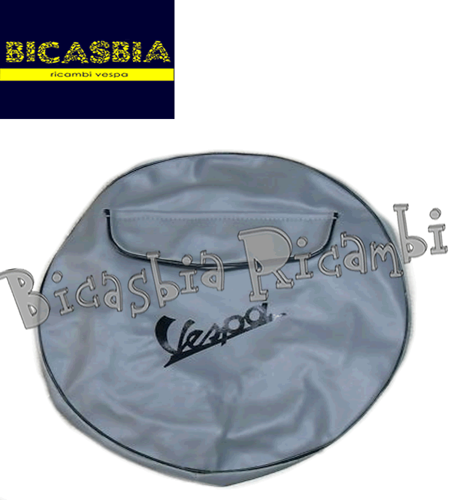 0534 - Wheel Covers Grey With Print Black Vespa 125 GTR Gt Ts | eBay