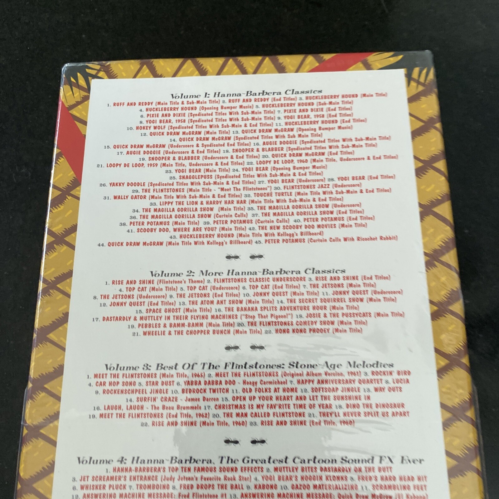 HannaBarbera's PicANic Basket Of Cartoon Classics 4 CD Box Set