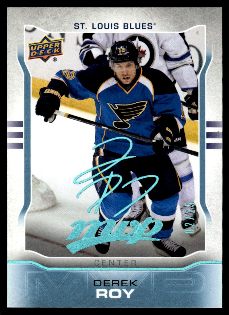 2014-15 Upper Deck MVP SUPER SCRIPTS Derek Roy /25 St. Louis Blues #113
