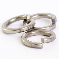 M2 M2.5 M3 M4 M5 M6 M8 M10 M12 A2 STAINLESS STEEL SQUARE SECTION SPRING WASHERS