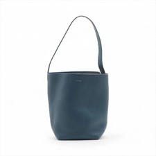 The Row park tote Medium Leather Shoulder bag Blue