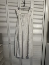 Old Navy Women's Sleeveless Summer Dress White, Size Large
