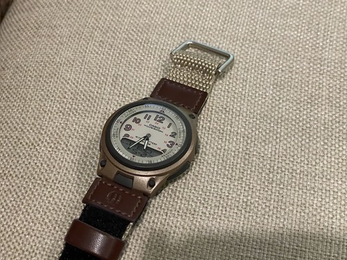 Casio Telememo 30 AW-80 Water Resistant Stainless Steel Back