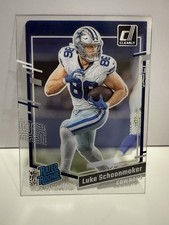 2023 Clearly Donruss Luke Schoonmaker Rated Rookie #73 COWBOYS