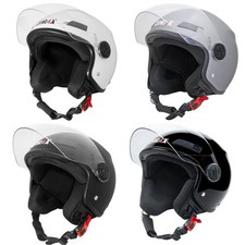 ZORAX ZOR-609 Moped Open Face Motorcycle Motorbike Helmets Safe On Road Crash