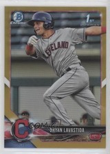 2018 Bowman Draft Chrome Gold Refractor 1/50 Bryan Lavastida #BDC-43 2r7