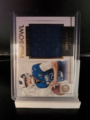 2018 Encased Jared Goff Pro Bowl Jumbo Jerseys /25 Player Worn