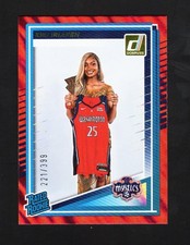 2025 Panini Donruss Wnba Kike Iriafen /399 (RC) Red Lava Holo #94 Mystics