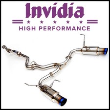 Invidia Dual N1 Cat-back Exhaust System Fit 2015-2021 Subaru Wrx Wrx Sti Sedan