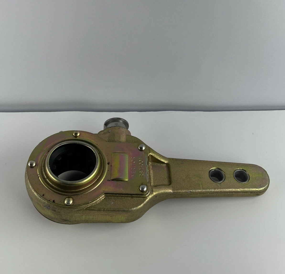 Meritor R824001 Manual Air Brake Slack Adjuster 10 Spline 5.5 Inch Arm photo 1