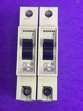 Siemens 5SQ21 C3  1-Pole 3A Circuit Breaker [Lot of 2]