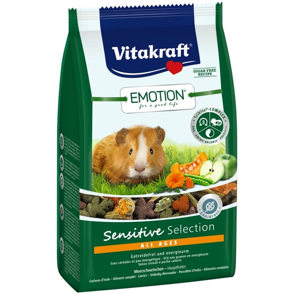 Vitakraft Emotion Sensitive All Ages Meerschweinchenfutter 600 G Futter Nager-image