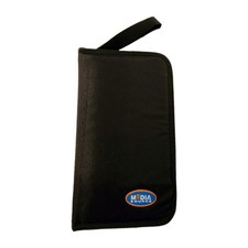 Vintage Media Source Black Nylon CD DVD Binder Case Organizer 72 Capacity...