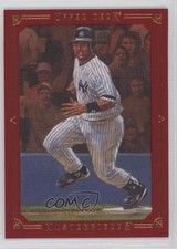 2008 Upper Deck Masterpieces Red Paper Framed Jorge Posada #65 bp8