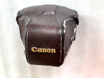 Canon AE-1 P/S Program Leather Vintage Camera Case | Brown | For